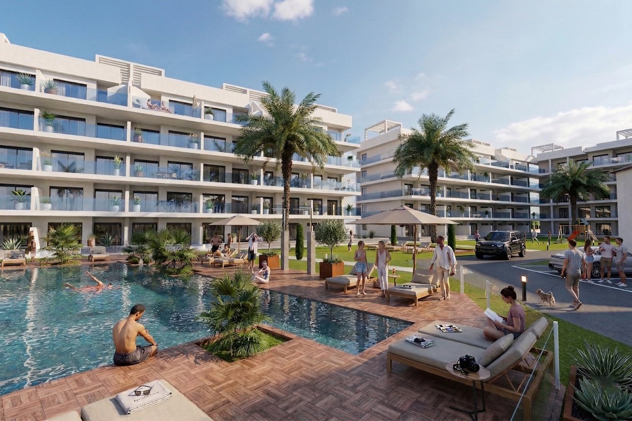 Appartements mit 2 Schlafzimmern und 2 Bädern in abgeschlossener Anlage mit Gemeinschaftspool und Spa Appartements mit 2 Schlafzimmern und 2 Bädern in abgeschlossener Anlage mit Gemeinschaftspool und Spa
